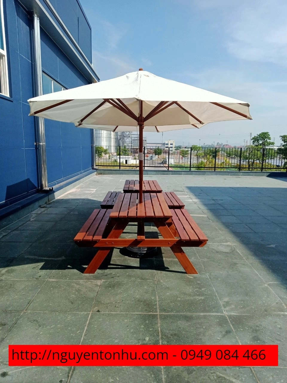 ban chu a 1 9864 - BỘ BÀN GHẾ CHỮ A GỖ DẦU CAO CẤP